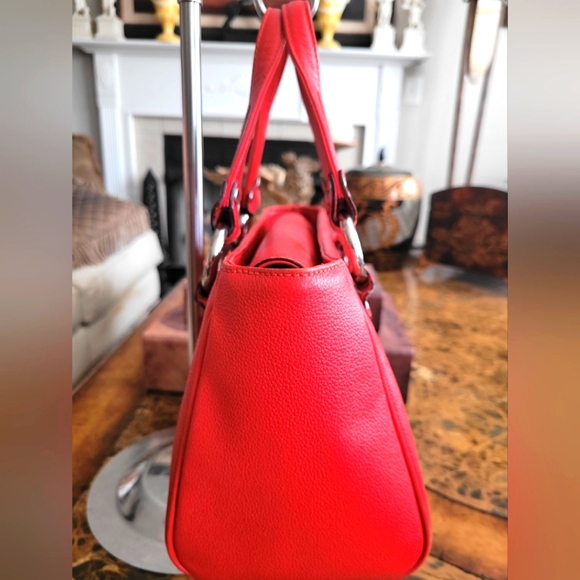 MCM Red Leather Women's Bag - Picture 3 of 8
